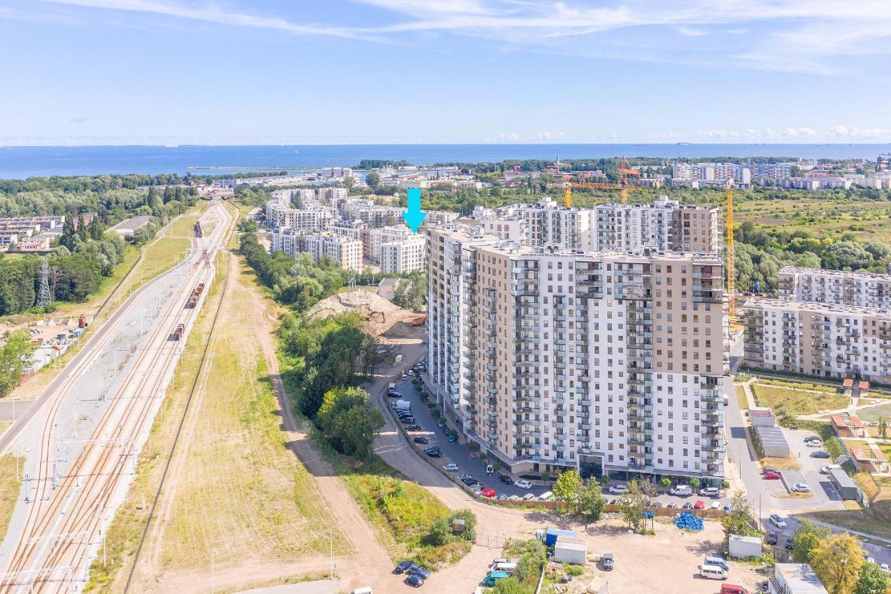Apartament Nowa Letnica, Osiedle Latarnikow Gdansk Lägenhet Exteriör bild