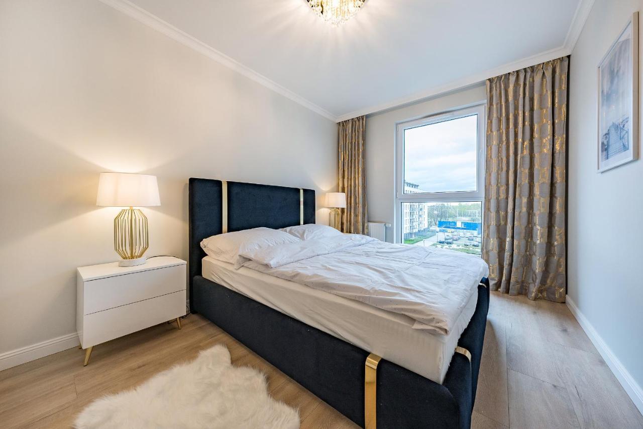 Apartament Nowa Letnica, Osiedle Latarnikow Gdansk Lägenhet Exteriör bild