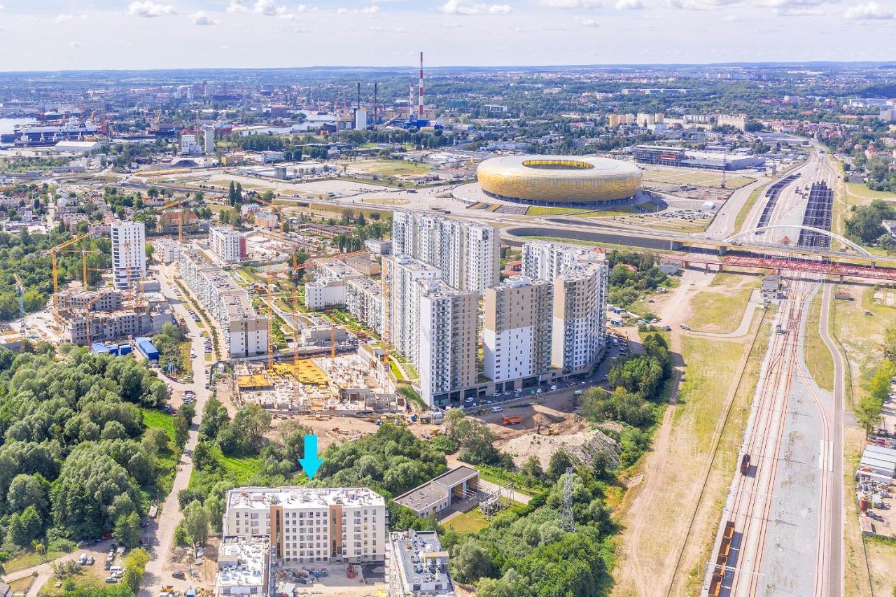 Apartament Nowa Letnica, Osiedle Latarnikow Gdansk Lägenhet Exteriör bild